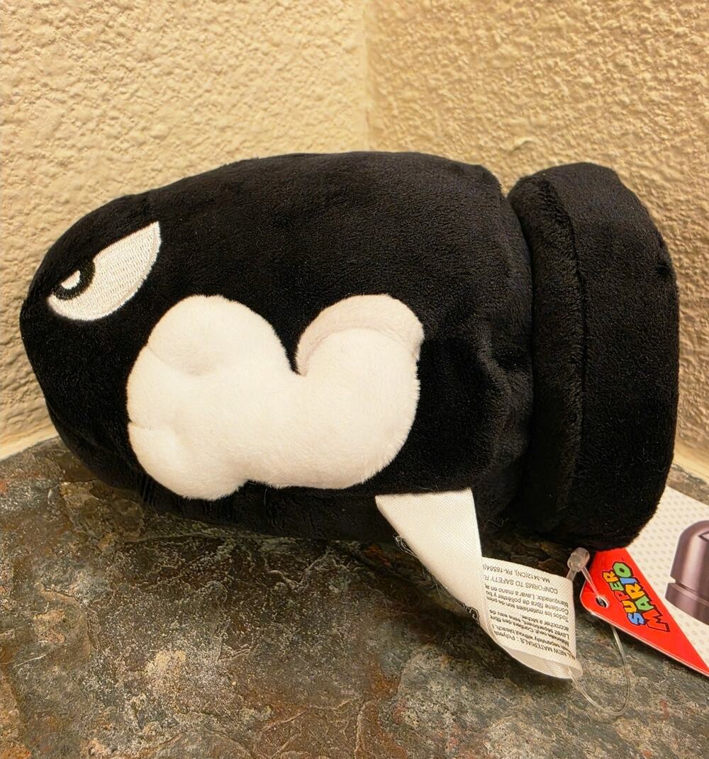 Plush - Bullet Bill 6-inch (NEW) - Super Mario - Nintendo